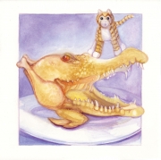 Interior Image - Crocodactyl Chicken Monster